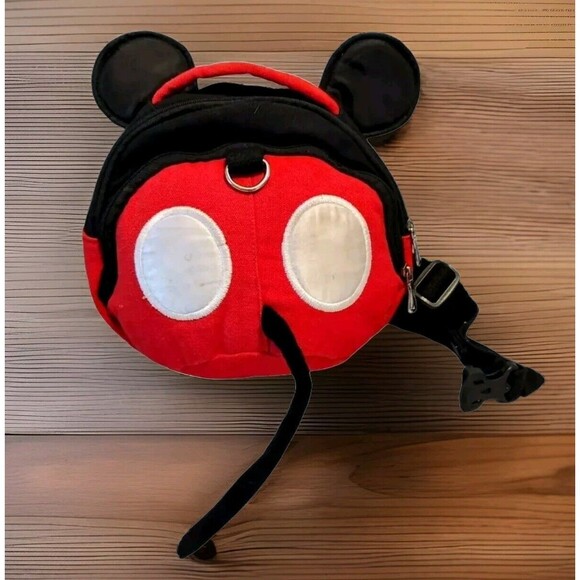 Mickey Mouse Style Toddlers Safety Harness Backpack Without Leash Fast Shipping - Picture 1 of 14